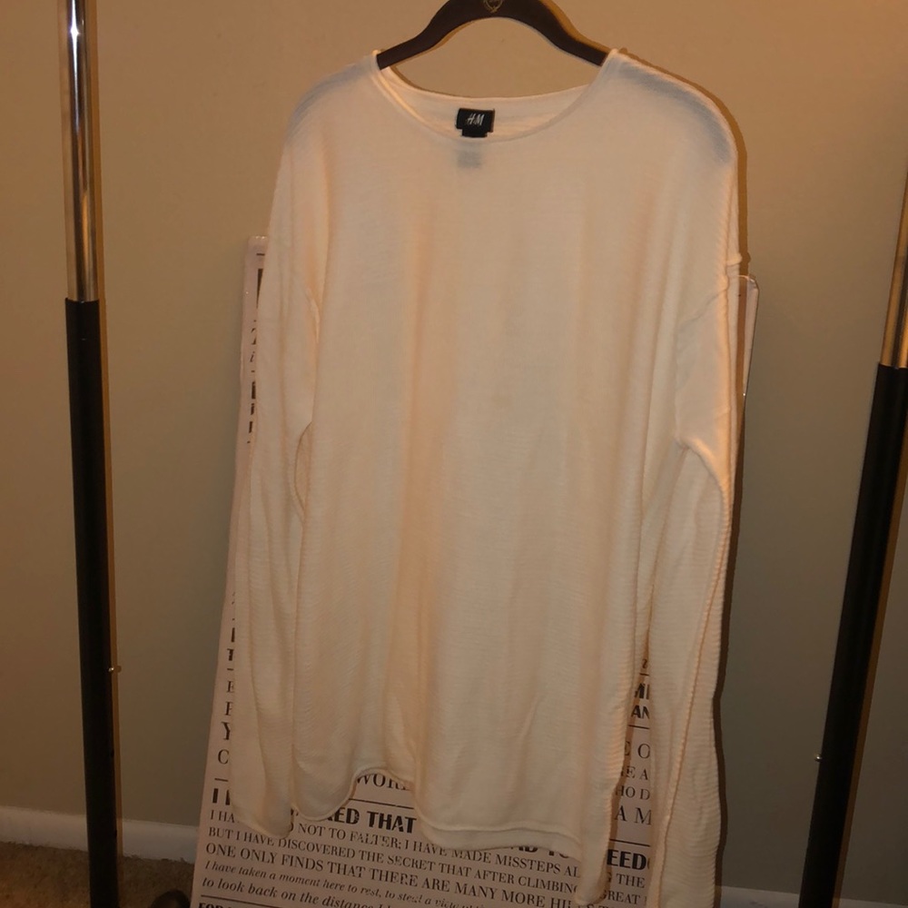 Lightweight knit sweater.